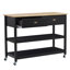 Newhaven Solid Wood Bar Cart-1600506139