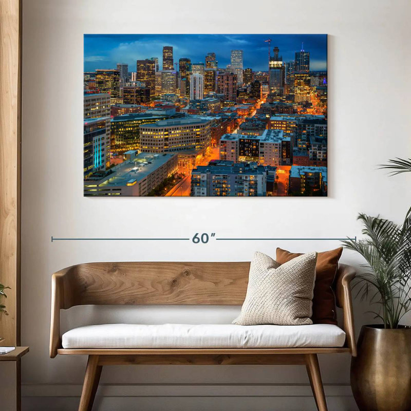 Kavia Denver Blue Hour, H 32 po x l 48 po