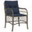  Garden Dining Set Grey, Navy Blue-519728744-519727510
