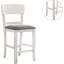 Ensemble de 2 chaises contemporaines à hauteur de comptoir pour salle à manger contemporaine