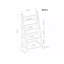 Trever 147 cm H x 52 cm W Steel and Iron Ladder Bookcase