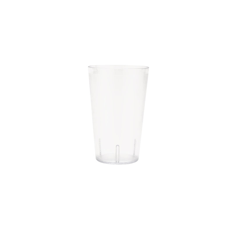 GET Gobelets de restaurant en plastique robustes, Contenant alimentaire, Transparent