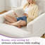 Fauteuil d'appoint rembourré surdimensionné de 41 po de largeur avec dossier réglable pour une utilisation multi-scène-111112198