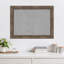Tableau magnétique encadré en bois dur moka-95846448