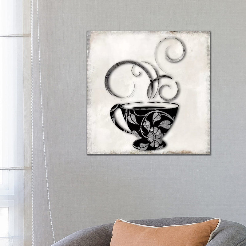 Silver Brewed I by Color Bakery - Wrapped Canvas Print, 66.04 cm H x 66.04 cm W x 3.175 cm D