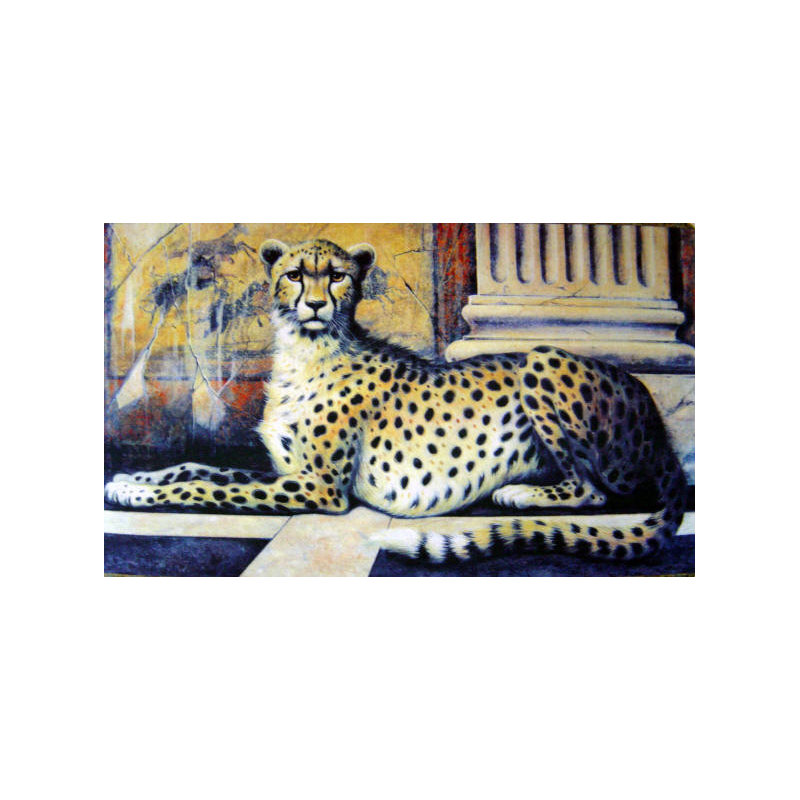 Tapis de porte d’intérieur guépard Mustin