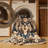 Machine Washable Persian Brown Area Rug-1443515513