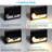 Moyen 58 LED Solar Power Security Wall Lights Outdoor with Motion Sensor Dusk to Dawn-40815083