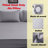 Quilted Fitted Sheet - Gray - 137×190Cm-119304762-119268560