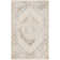 Haydel Machine Washable Area Rug in Ivory