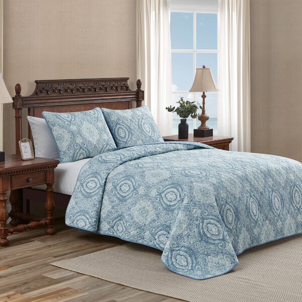 Tommy Bahama Home Turtle Cove Reversible Quilt Set & Reviews | Wayfair