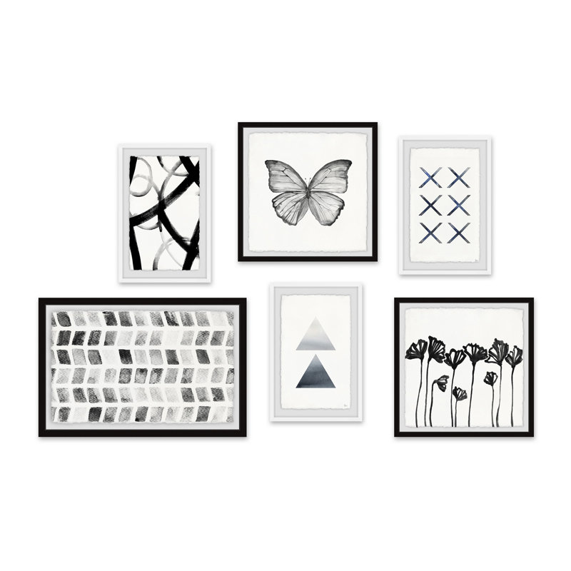 «Cosmic Patterns Hexaptych»