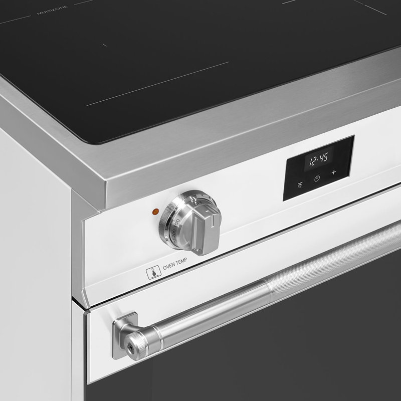 Smeg Professional Range, 24" - INDUCTION, Matte White