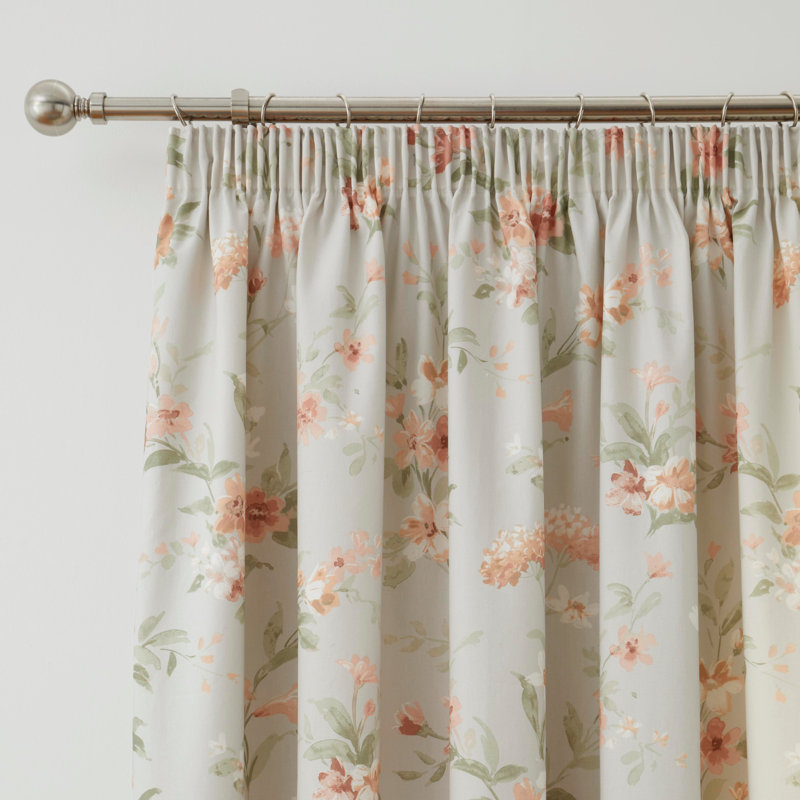 Savageville Cotton Room Darkening Curtain Pair, Width 168 x Drop 183cm