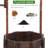 Friddle Wood Barrel Planter