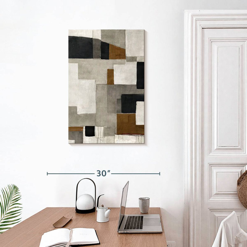 Avery Geometric Blocks I, 30" H x 20" W