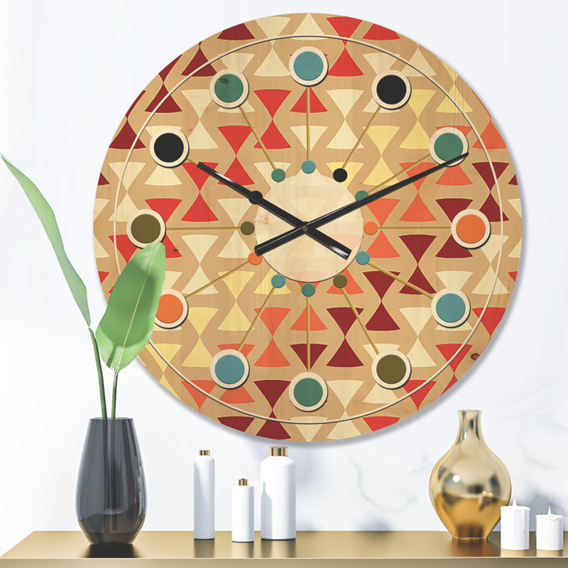 Horloge murale Triangular Design, Moyenne