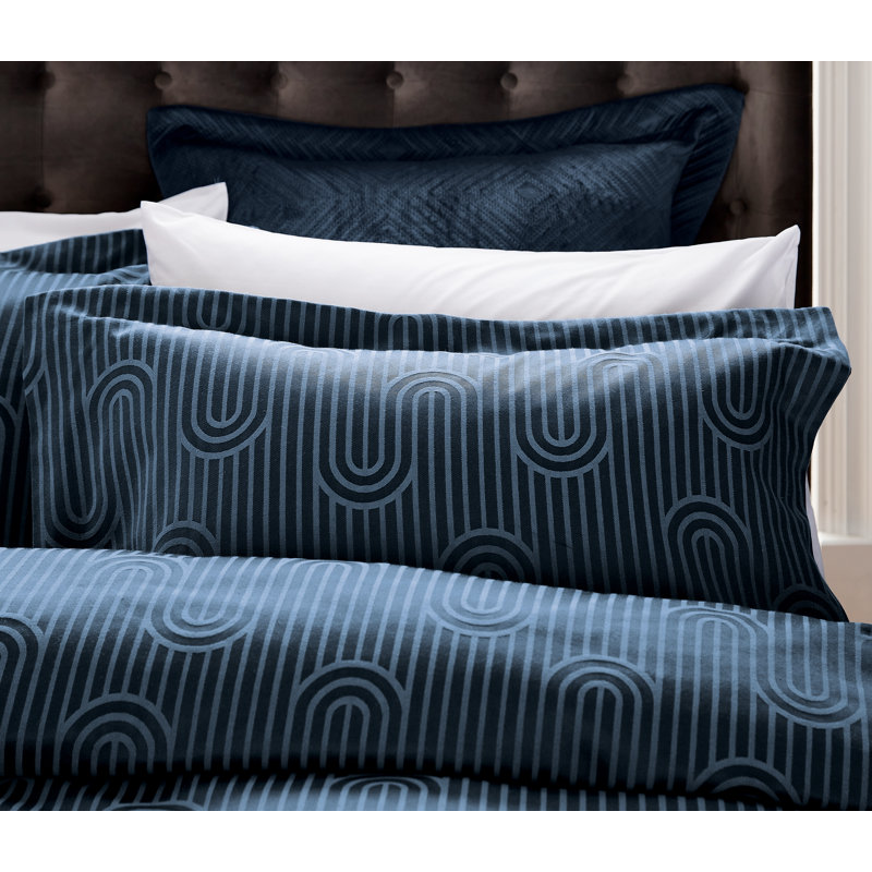 Empire Soft Touch Cotton Rich Duvet Cover, Double, Blue