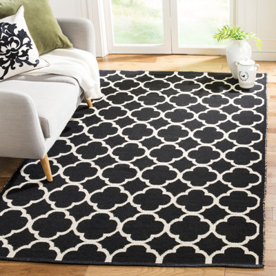 Desota Hand Woven Cotton Geometric Rug