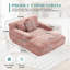 Canapé paresseux en chenille avec mousse à mémoire de forme et éponge rebond parfaite pour le confort et le style de la maison moderne-1047394099
