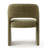 Upholstered Fabric Arm Accent Chair-1408758620