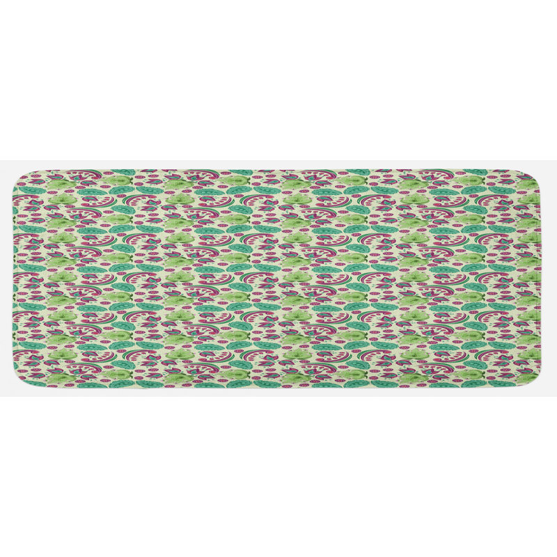 Traditional Synthetic Kitchen Mat