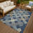 Machine Washable Indoor/Outdoor Chantille ACN2452 Geometric Rug-512766027-512766017