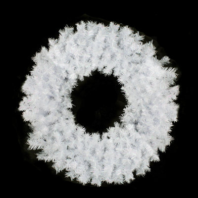 Couronne de Noël artificielle non éclairée