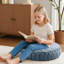 Large Soft And Comfortable Suede Floor Mat-120928333