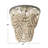 Aidescombe Beaded 15" Semi Flush Mount-1724167291