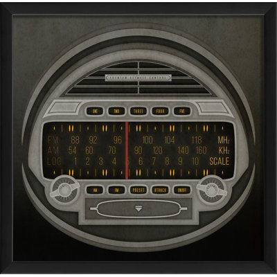 " Vintage Radio Gauge "