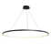 Stockham 1-Light Unique Geometric LED Pendant Circle Ring Chandelier Remote Dimmable