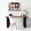  «The Band Neutral» par Michael Mullan, art mural sur toile, 40 po x 26 po