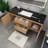 Castin 60" Wall-Mounted Single Bathroom Vanity Set-1185147562