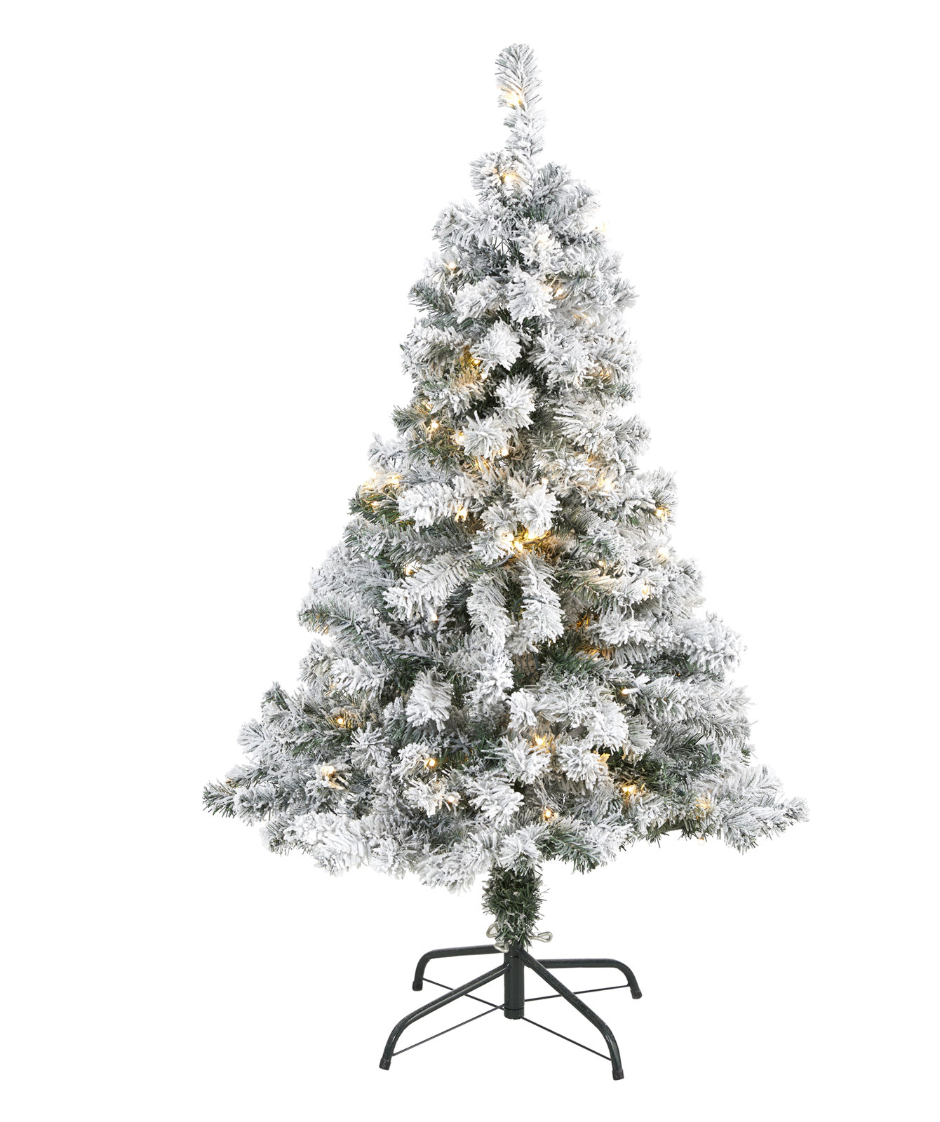 Lighted Artificial Christmas Tree, 5' H