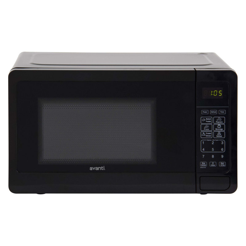 Avanti Countertop Microwave Oven, 0.7 cu. ft., Black