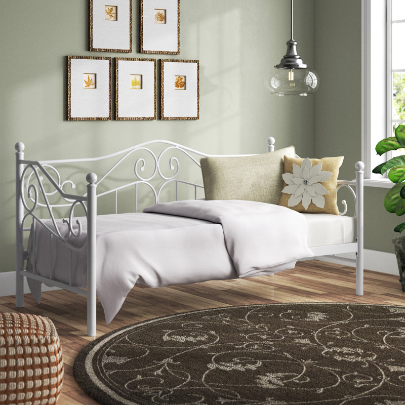 Lamentin Metal Daybed, White