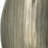9.5X5.5X12" Aluminum Layered Chisel Oval Vase
