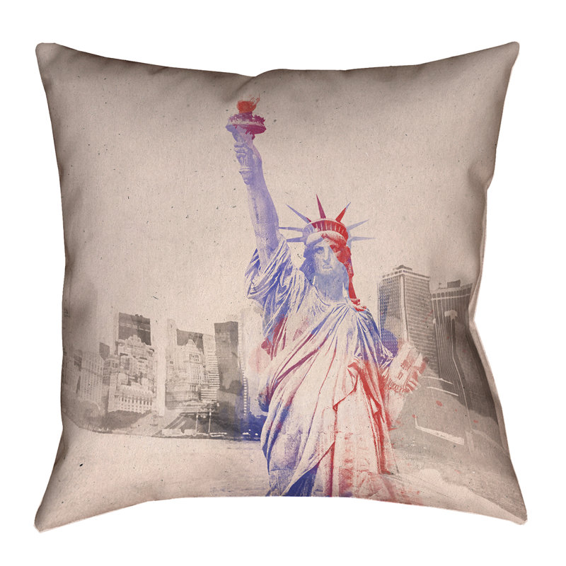 Housse de coussin en coton David Khieu, H 14 po x l 14 po