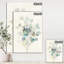 Art mural sur toile botanique eucalyptus, feuille verte, reproduction nature - feuilles d'eucalyptus I-55950073