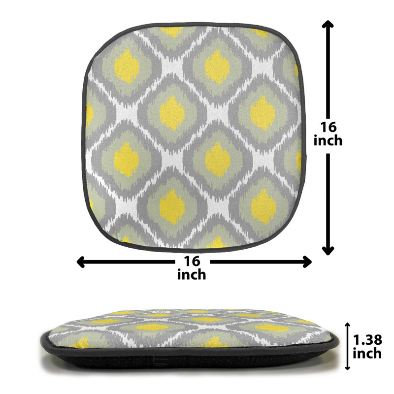 Outdoor 1.38'' Dining Chair Seat Cushion