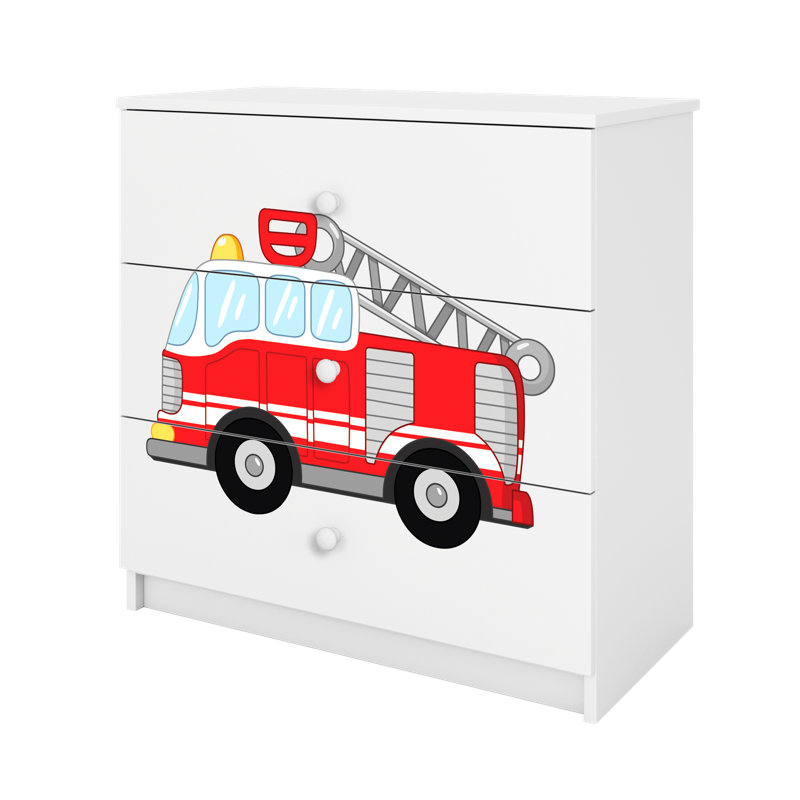Cicero Kids 3 - Drawer Chest, White