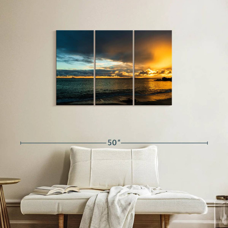 Gillard Sunset At Shell Beach, 24" H x 38" W