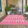 Tapis d'extérieur Magenta_Unique Loom Traliccio