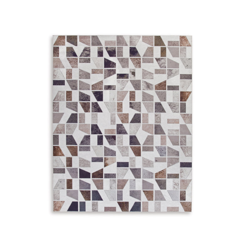 Barraute Geometric Indoor Rug, Rectangle 7'10" x 10'