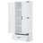 Tall Bathroom Storage Cabinet, Cabinet With Two Doors And One Drawer
