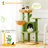 Cactus 42-Inch With Plush Perch & Hammock Cat Tree