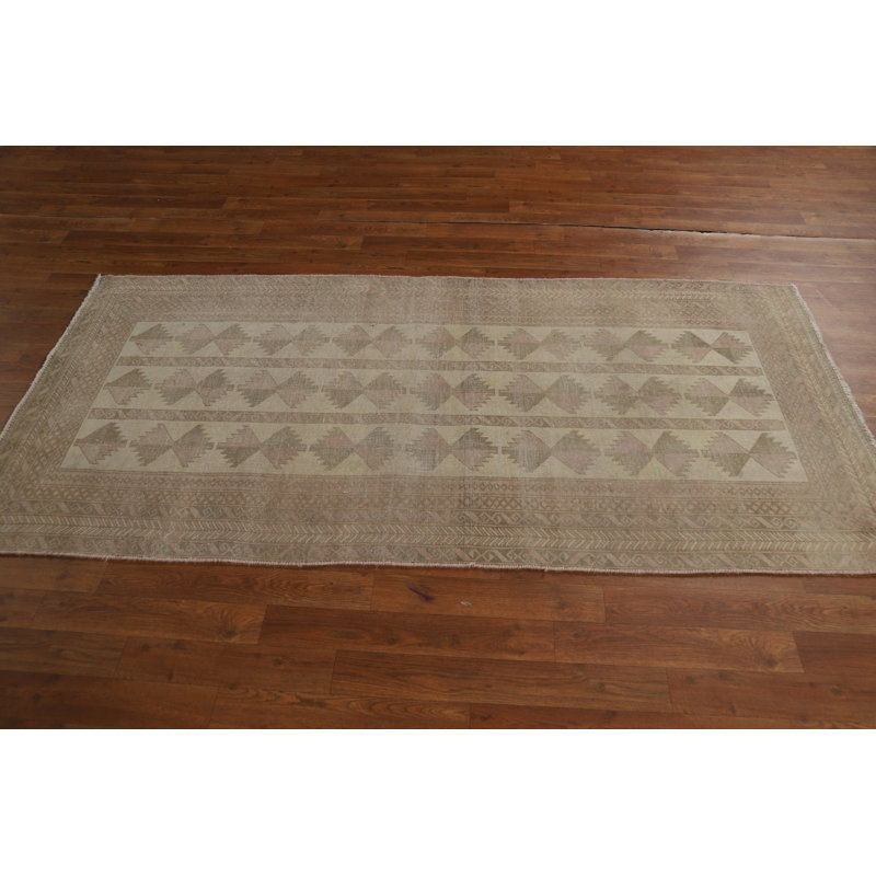 Tapis de couloir oriental géométrique 3 x 7