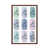 Classic Brown Wood Floater Framed