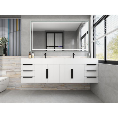 Meuble-lavabo simple mural 72 po Jessica